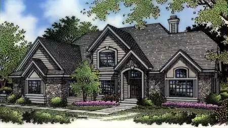 image of cape cod house plan 1643